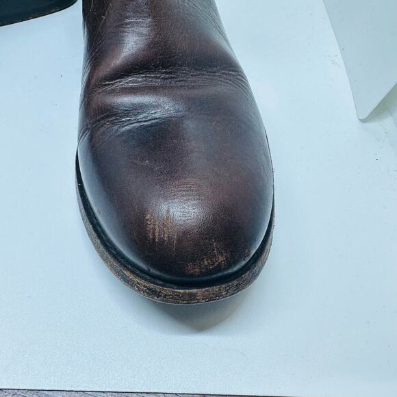 Vintage Frye Melissa Button Cognac Tall Riding Boots size 7 - Picture 6 of 11